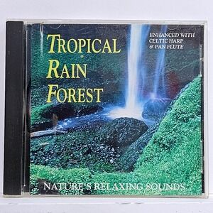 Tropical Rain Forest Nature Sounds CD‎ Celtic Harp Pan Flute Aine Minogue 1993